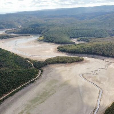 Trakya'da, İstanbul'un suyunu karşılayan barajlar kurudu