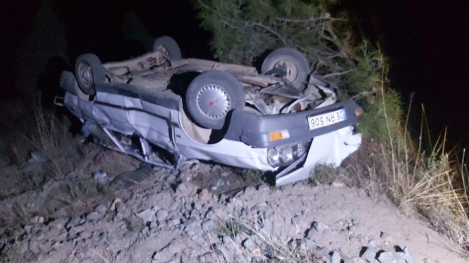 80 metreden düştü, yaralı kurtuldu!