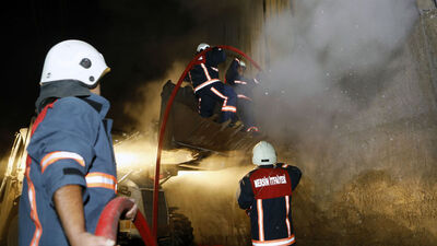 Mersin'deki yangın kontrol altında