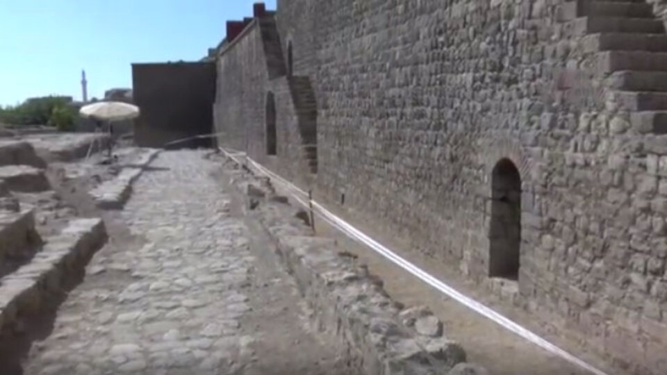 Diyarbakır Surları'nda bulundu... "Mühendislik harikası diyebiliriz"