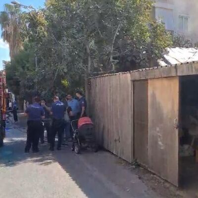 Önce rehin aldı, sonra ateşe verdi!