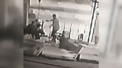 Olay anı kamerada! "Beni öldüremezsin adam değilsin" deyince!