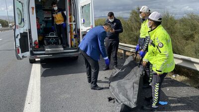 Kazadan kurtulan doktora kamyon çarptı