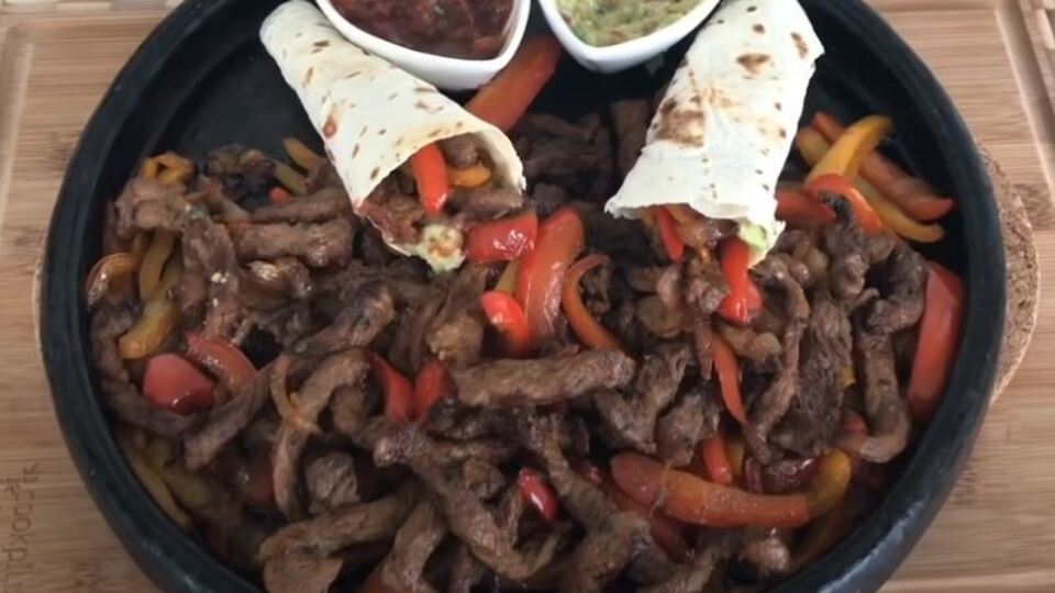 Et Fajita malzemeleri ve yapılışı