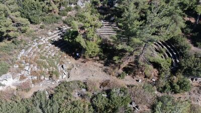 Hyllarima Antik Kenti'nde kazı ve temizlik çalışmaları başladı