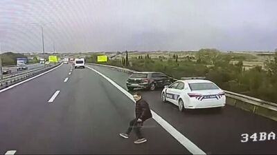 İşte o feci an! Doktor bir anda yola çıktı