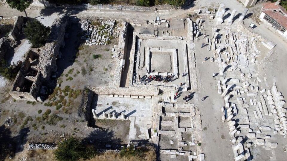 Stratonikeia'da heyecanlandıran keşif... 1600 yıllık!