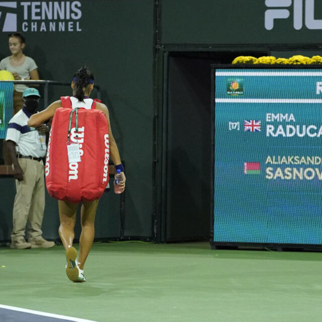 Raducanu ABD'de kaybetti