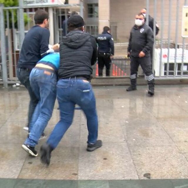İstanbul Adliyesi'nde firar etti, kamyonet kasasında yakalandı