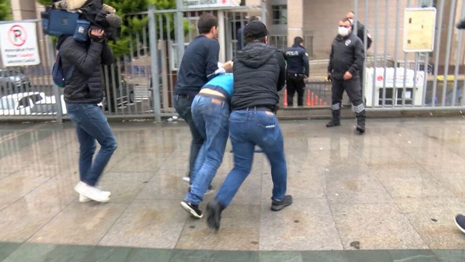 İstanbul Adliyesi'nde firar etti, kamyonet kasasında yakalandı