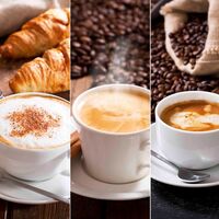 Düz bir karın için kahveyi doğru için