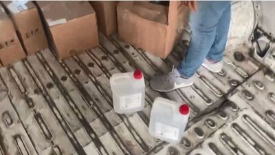 İstanbul'da ele geçirildi! Tam 10 bin 500 litre