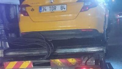 Yolcu seçen taksiye men