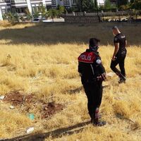 Boşanmak isteyen eşini tüfekle vurdu