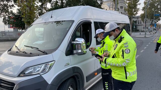 İstanbul'da okul servislerine denetim