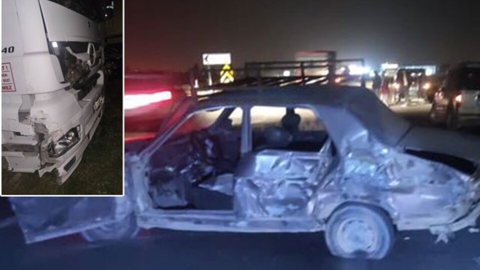 Yakıtı biten otomobili itmeye başladılar! Feci olay!