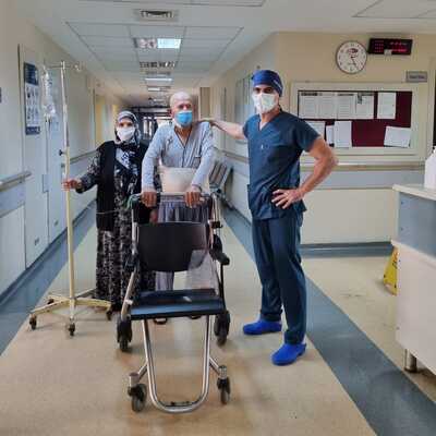 80 yaşında hem koronayı hem kanseri yendi!