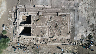 Bir benzeri de Bergama'da... Silüeti ortaya çıktı