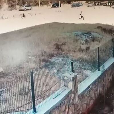 Vahşetin görüntüsü! Eşini kovalayıp vurdu