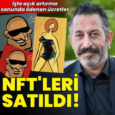 Cem Yılmaz'ın 3 NFT'si satıldı