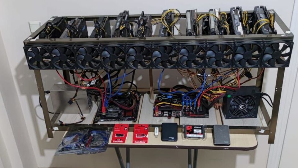Kaçak cihazlarla kripto para üretti!