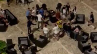 Ruslar ve İngilizler birbirine girdi! "Sevgilime baktın!"