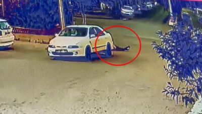 Eşinin yanında gördü! Otomobille çarptı! Dehşet bitmedi!