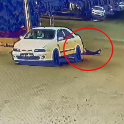 Eşinin yanında gördü! Otomobille çarptı! Dehşet bitmedi!