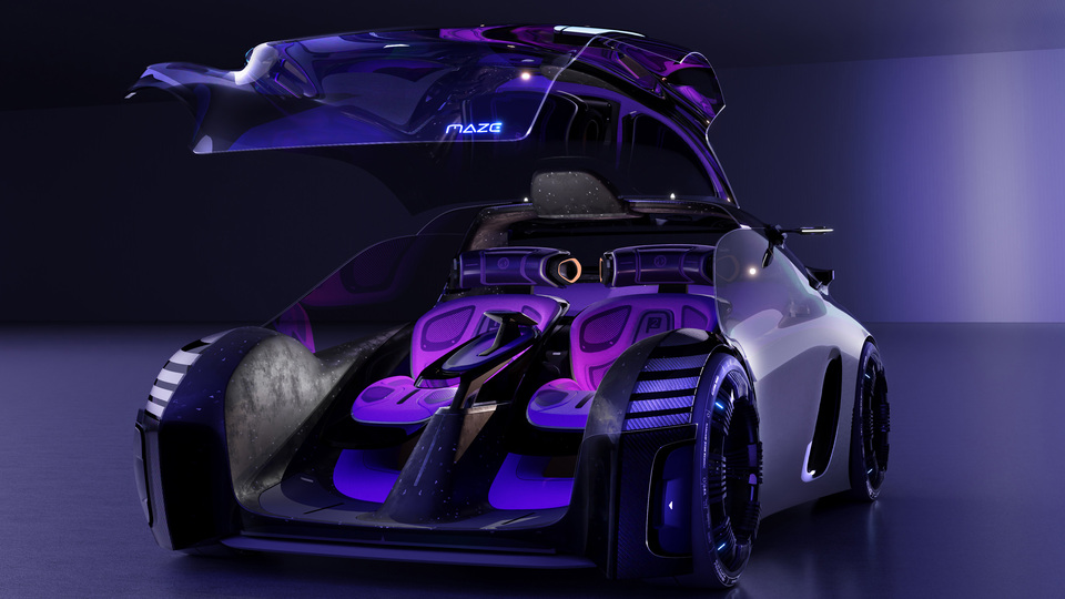 Mobil oyun ile otomobili birleştirdi