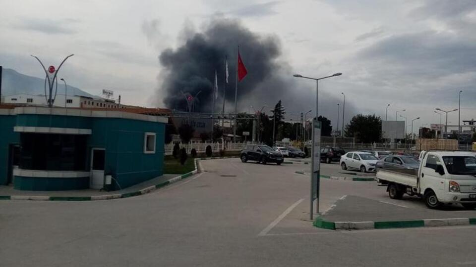 Bursa'da tekstil fabrikasında yangın!