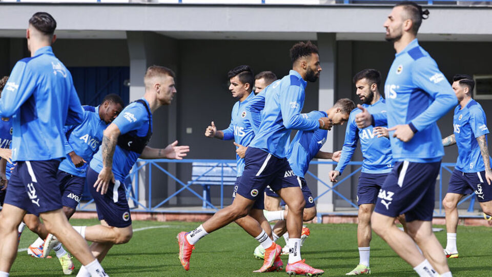 Fenerbahçe taktik çalıştı