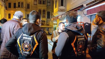 Beyoğlu'nda turizm denetimi