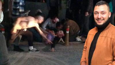 Kavgayı ayırmak istedi, canından oldu