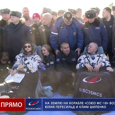 Uzayda çekilecek ilk filmin ekibi Dünya'ya döndü!