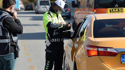 Vale ve taksilere denetim! 53 işletme ve 45 valeye yaptırım, 73 taksiye men