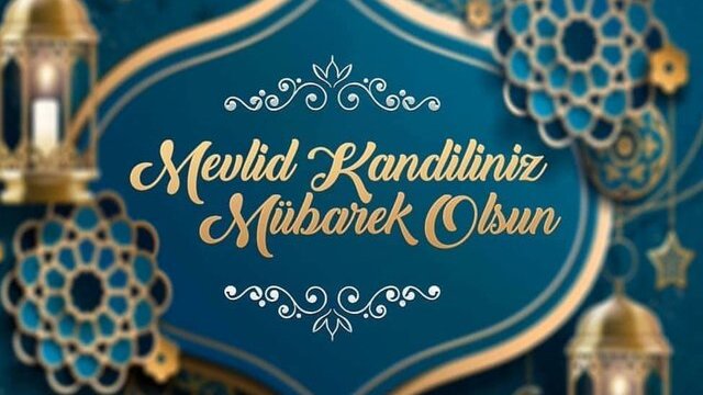 Resimli Mevlid Kandili kutlama mesajları 2021