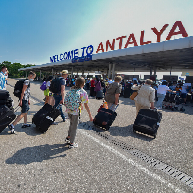 Antalya'ya gelen turist sayısı açıklandı