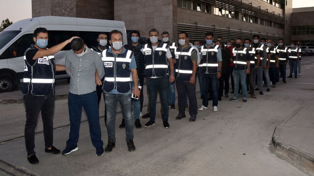 Antalya'da suç örgütüne 'Vurgun'