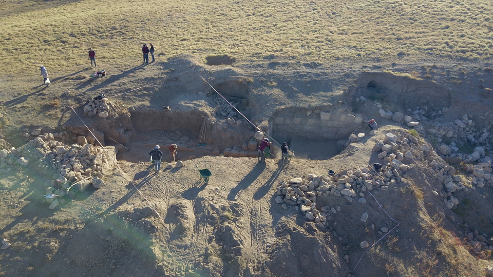Antik kentin duvarları böyle depreme dayanıklı hale getirilmiş