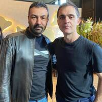 İki ünlü oyuncu bir arada!