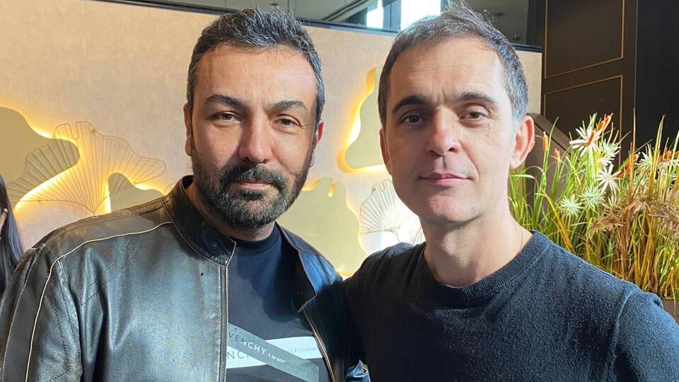 İki ünlü oyuncu bir arada!