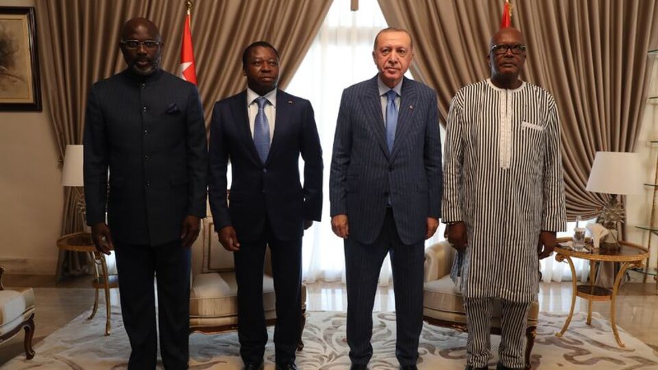 Türkiye, Togo, Burkina Faso ve Liberya'dan dörtlü zirve