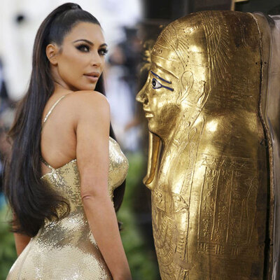 MET Gala'daki pozuyla sır aydınlandı