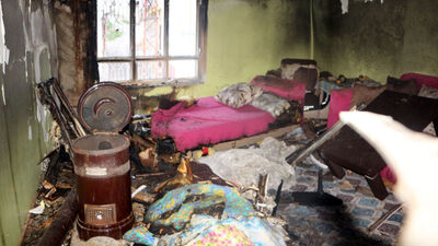 3 yaşındaki bebek sobadan çıkan yangında hayatını kaybetti