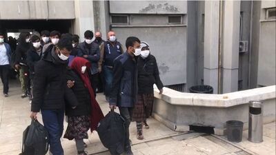 Ankara'da düzensiz göçmen operasyonu