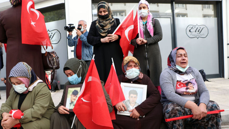 Van'da evlat nöbeti devam ediyor