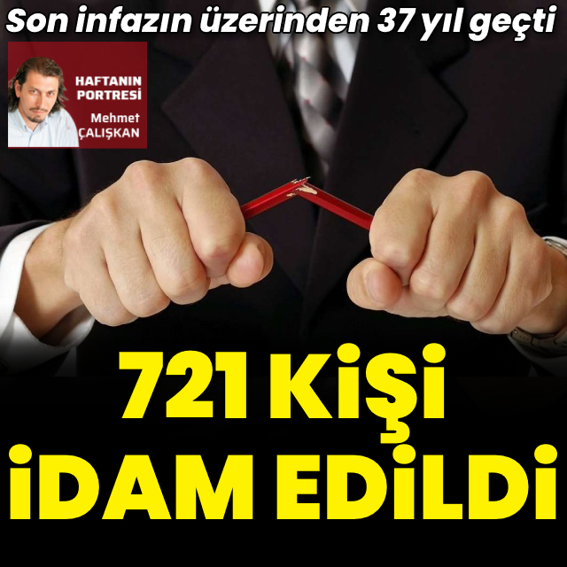 719 kişi idam edildi