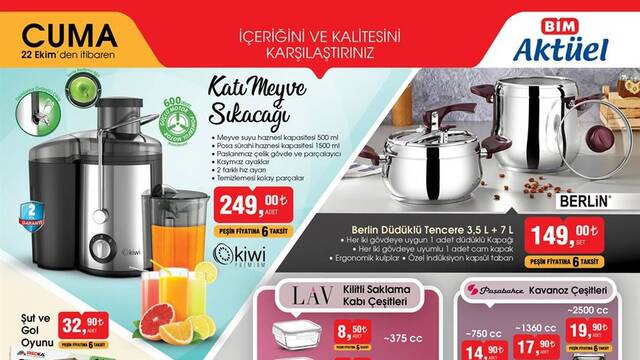 BİM'de bu hafta indirimli neler var?