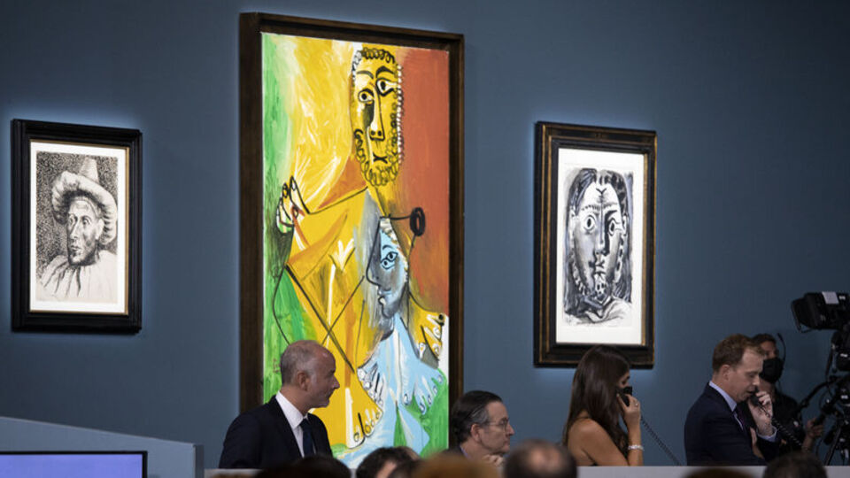 Picasso'nun 11 tablosunun satışı 100 milyon doları aştı!