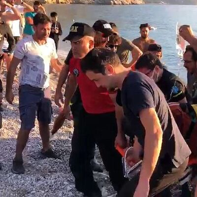 Fethiye'de paraşüt pilotları çarpıştı: 3 yaralı